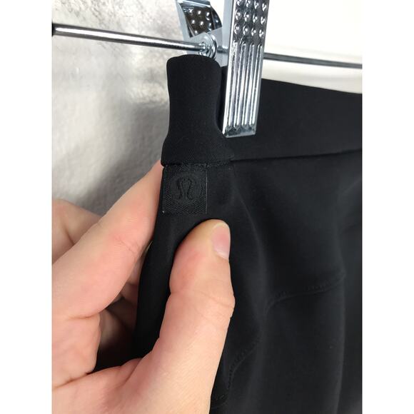 Lululemon Athletica Womens 4 On The Move Pant Lightweight Black Trouser Pant - Picture 5 of 12